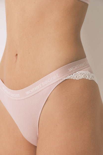 Women Secret_Classic Pink Cotton Panty_4632042_70_04