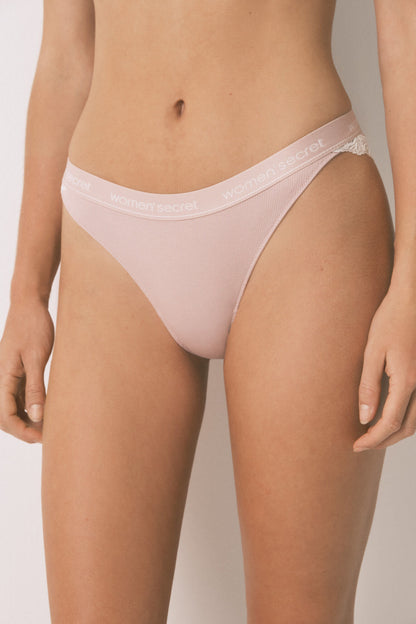 Women Secret_Classic Pink Cotton Panty_4632042_70_05