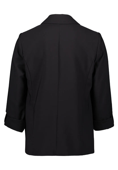 Betty Barclay_Black_Blazer Jacket Long 1/1 Sleeve_4635-2924_9045_05