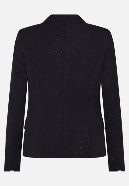 Betty Barclay_Black_Short Blazer, Long Sleeves_4644-1624_9045_02