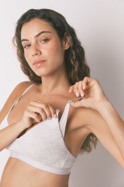 Women Secret_Grey_NATURAL Grey Cotton &quot;Maternity&quot; Bra_4652022_44_02