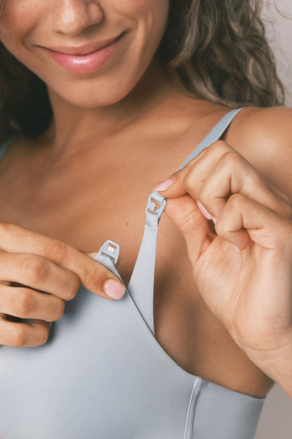 Women Secret_Blue_LOVELY Blue Microfibre &quot;Maternity&quot; Bra_4652026_17_02