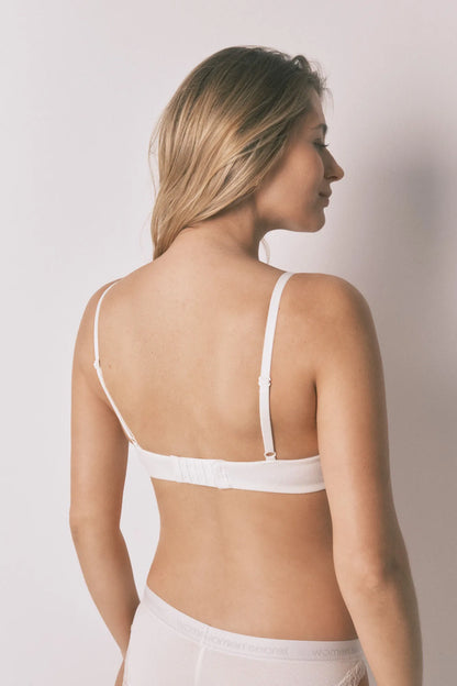 Women Secret Ivory Women CHARMING White "Maternity" Triangle Padded Bra in Different Cup Sizes SKU: 4653915_96 Image 05