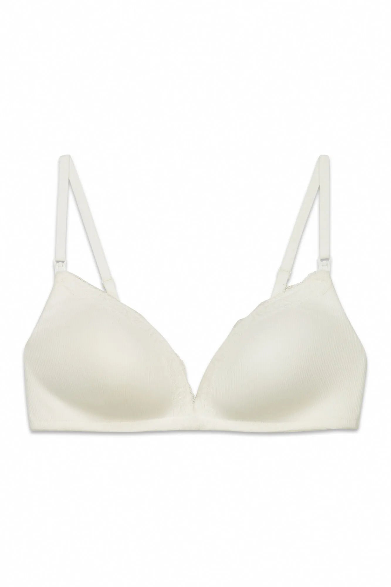 Women Secret Ivory Women CHARMING White "Maternity" Triangle Padded Bra in Different Cup Sizes SKU: 4653915_96 Image 06