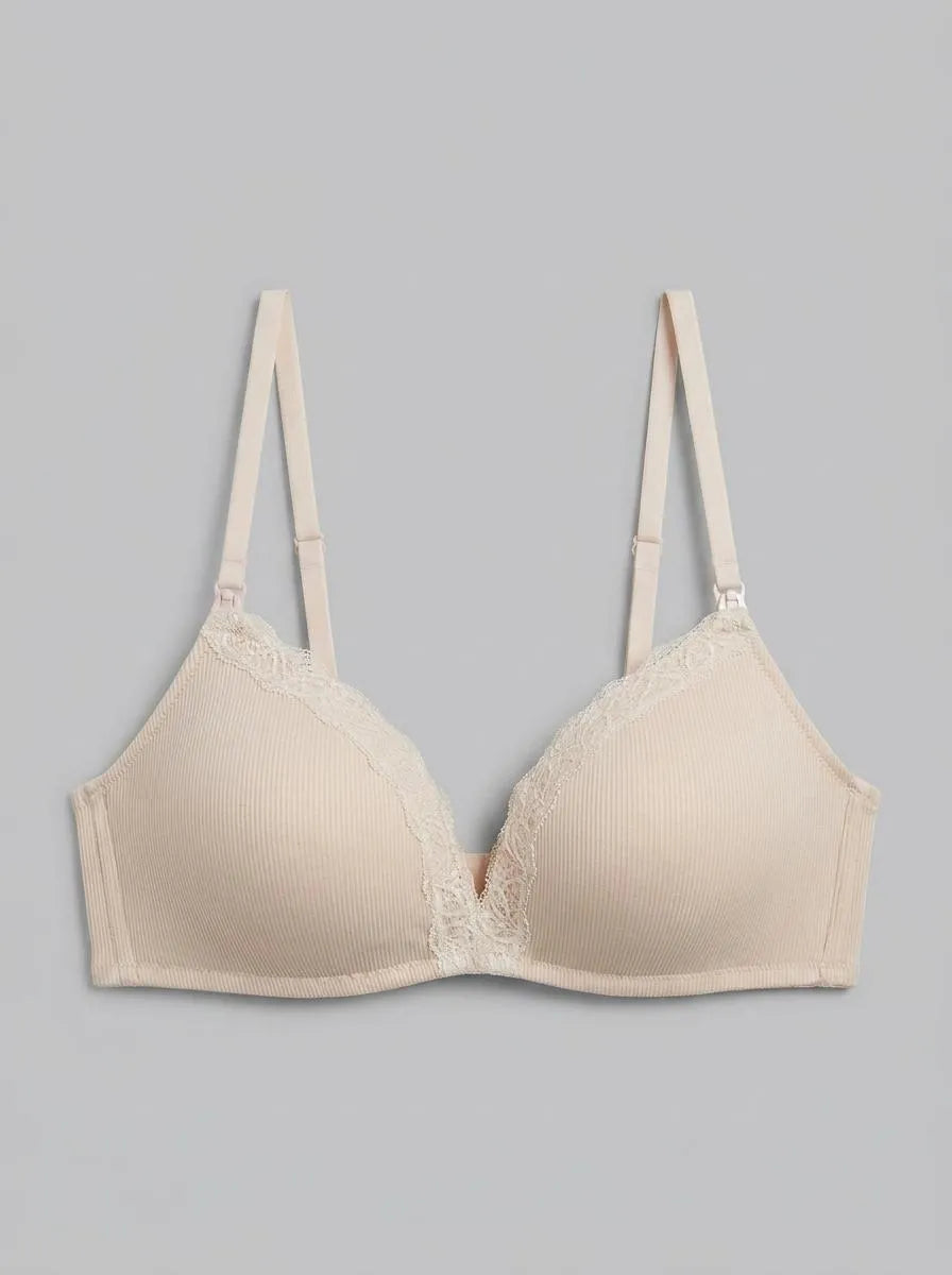 Women Secret Pink Women CHARMING Pink "Maternity" Triangle Padded Bra SKU: 4653916_70 Image 00