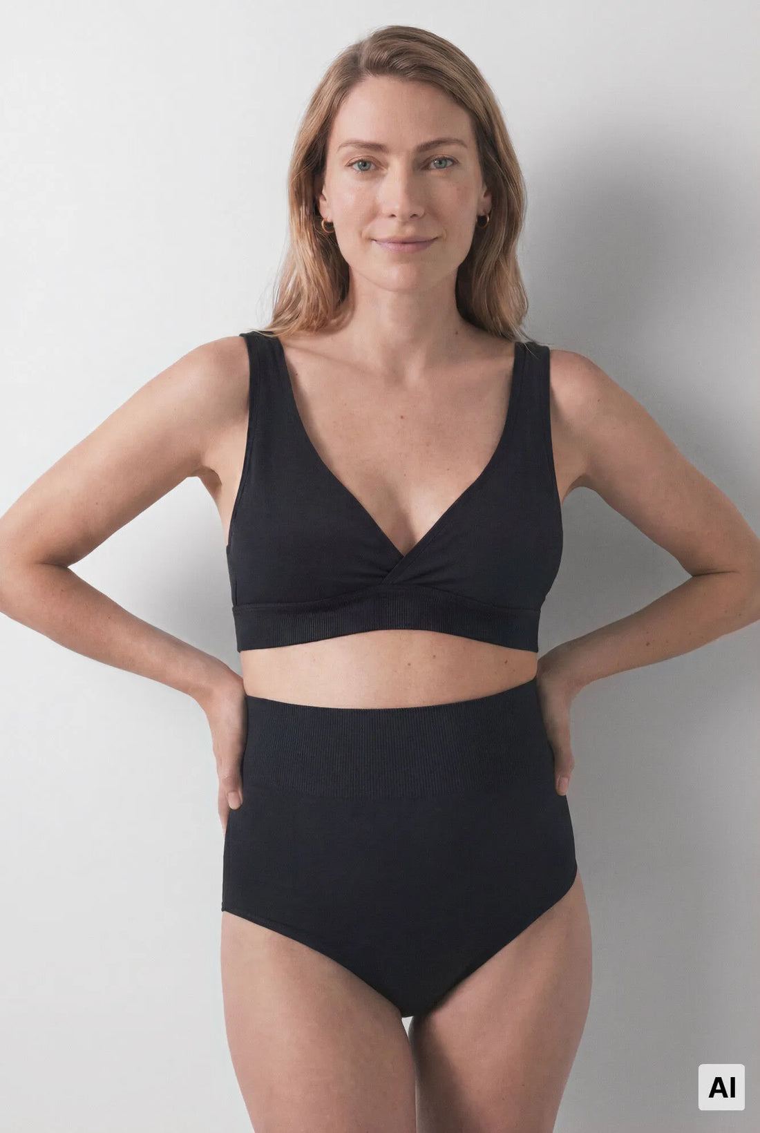Women Secret Black Women Black Halterneck "Maternity" Bra Fantastic SKU: 4654623_01 Image 01