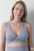 Women Secret Light Blue Women Blue "Maternity" Halterneck Bra Fantastic SKU: 4654624_18 Image 01