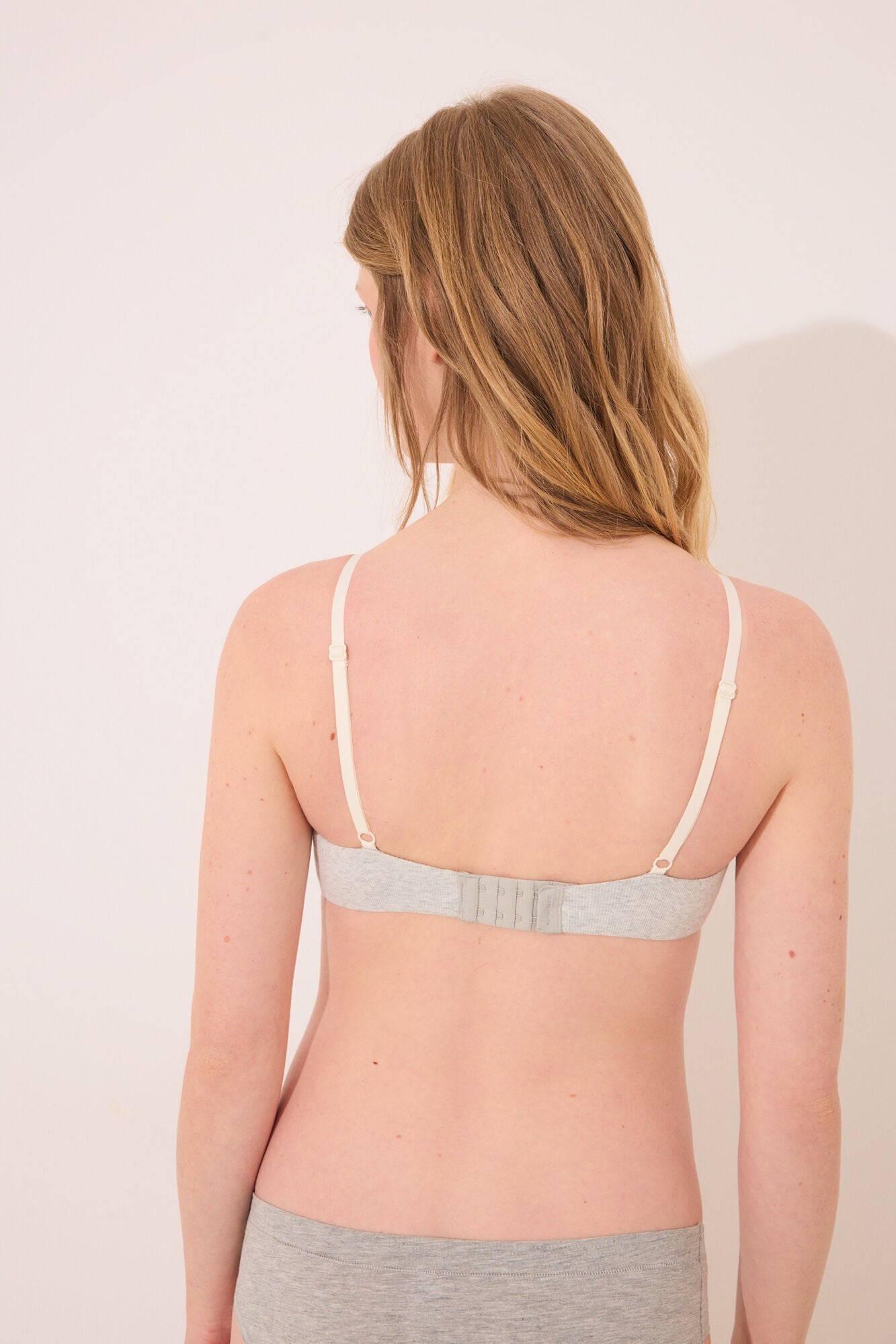 Women Secret_CHARMING "Maternity" Ribbed Grey Bra_4659864_48_05