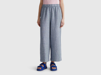Benetton_Trousers with Wide Leg_465XDF09J_903_02
