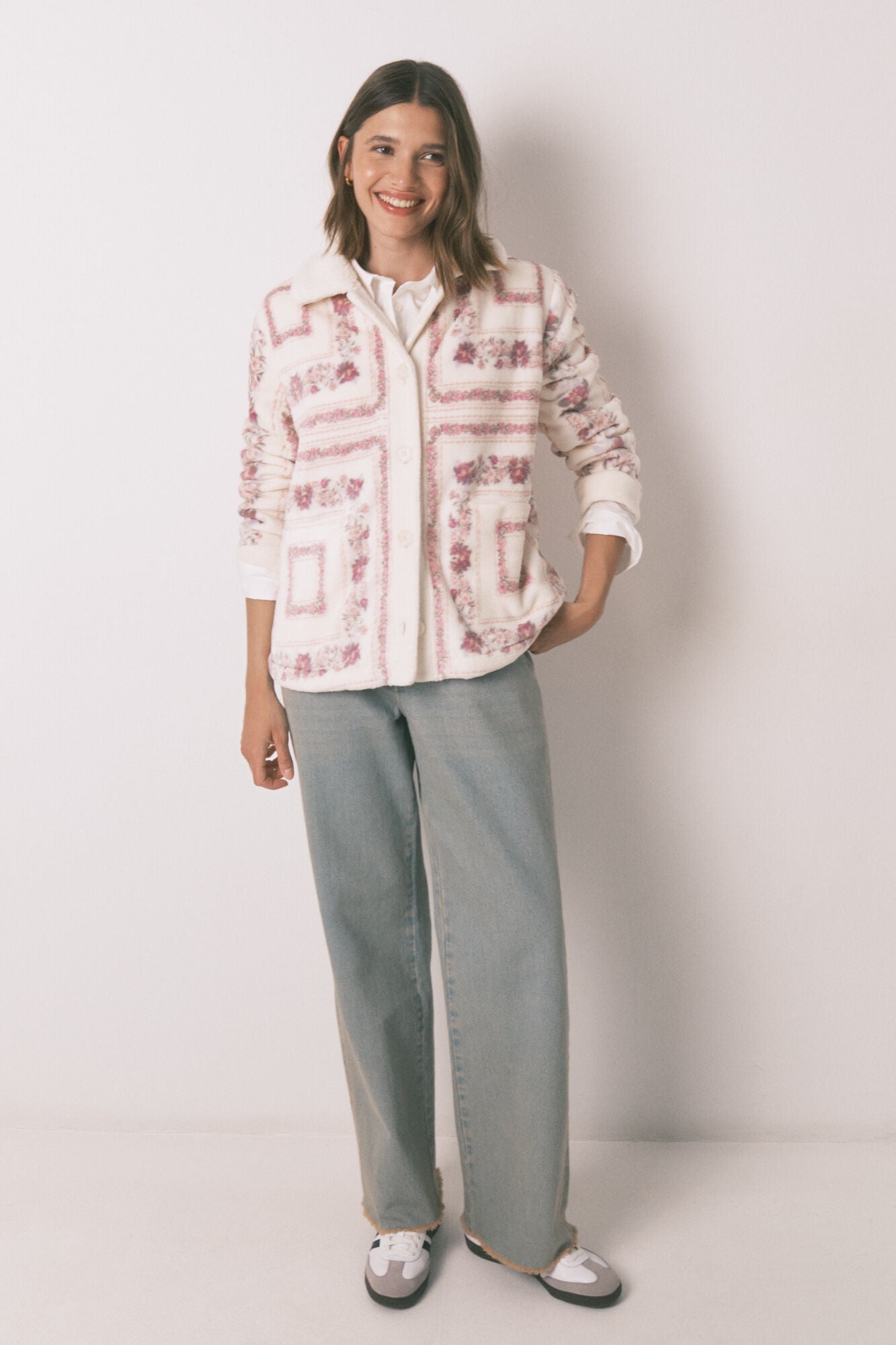 Women Secret_Pink_Pink Short Fleece Robe_4682691_71_07