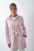 Women Secret Pink Women Pink Long Robe with Belt SKU: 4684180_71 Image 01