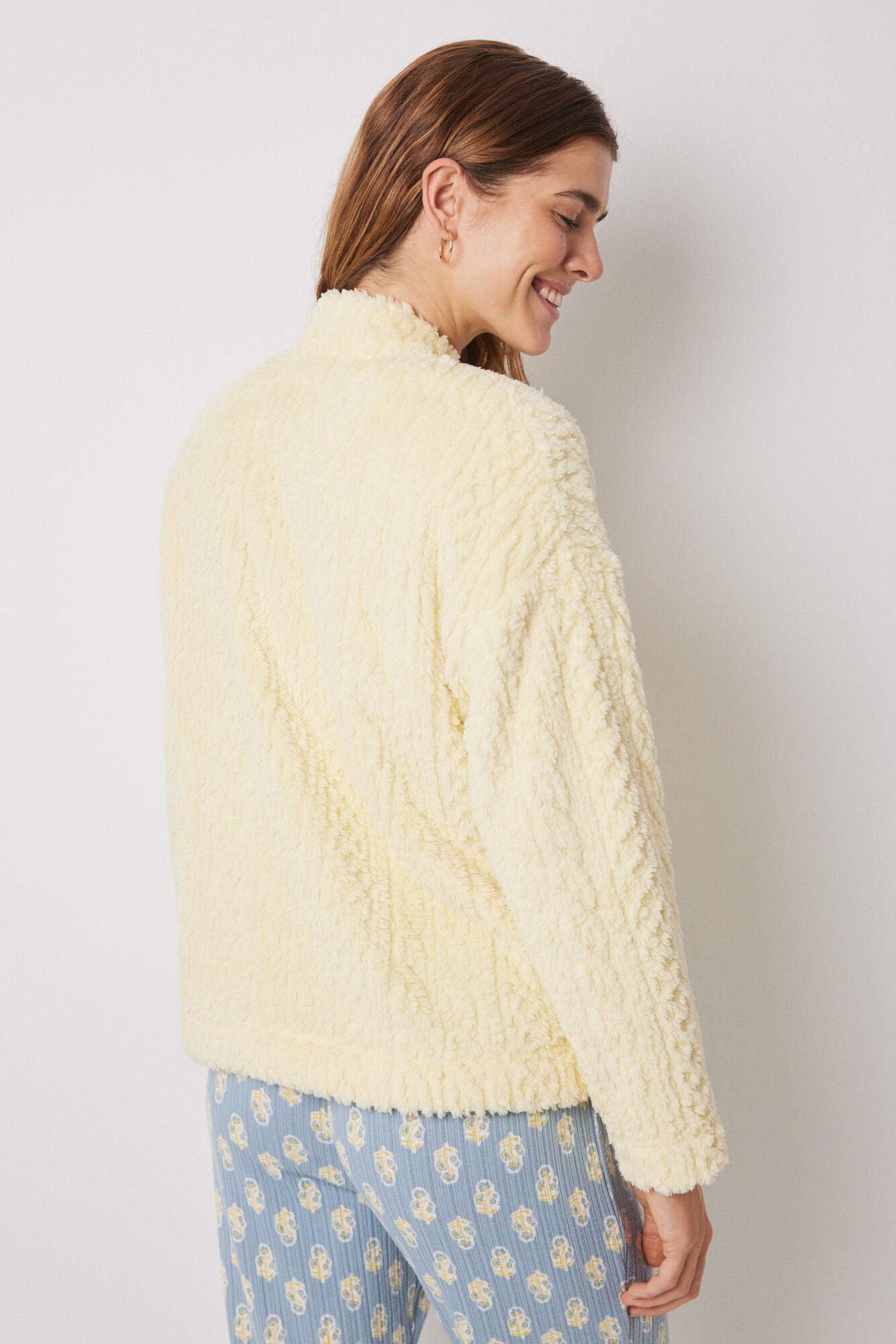 Short Yellow Sheepskin Jacket_05