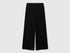 Benetton_Black_Wide Trousers in Stretch Cotton_46D6CE04C_100_01