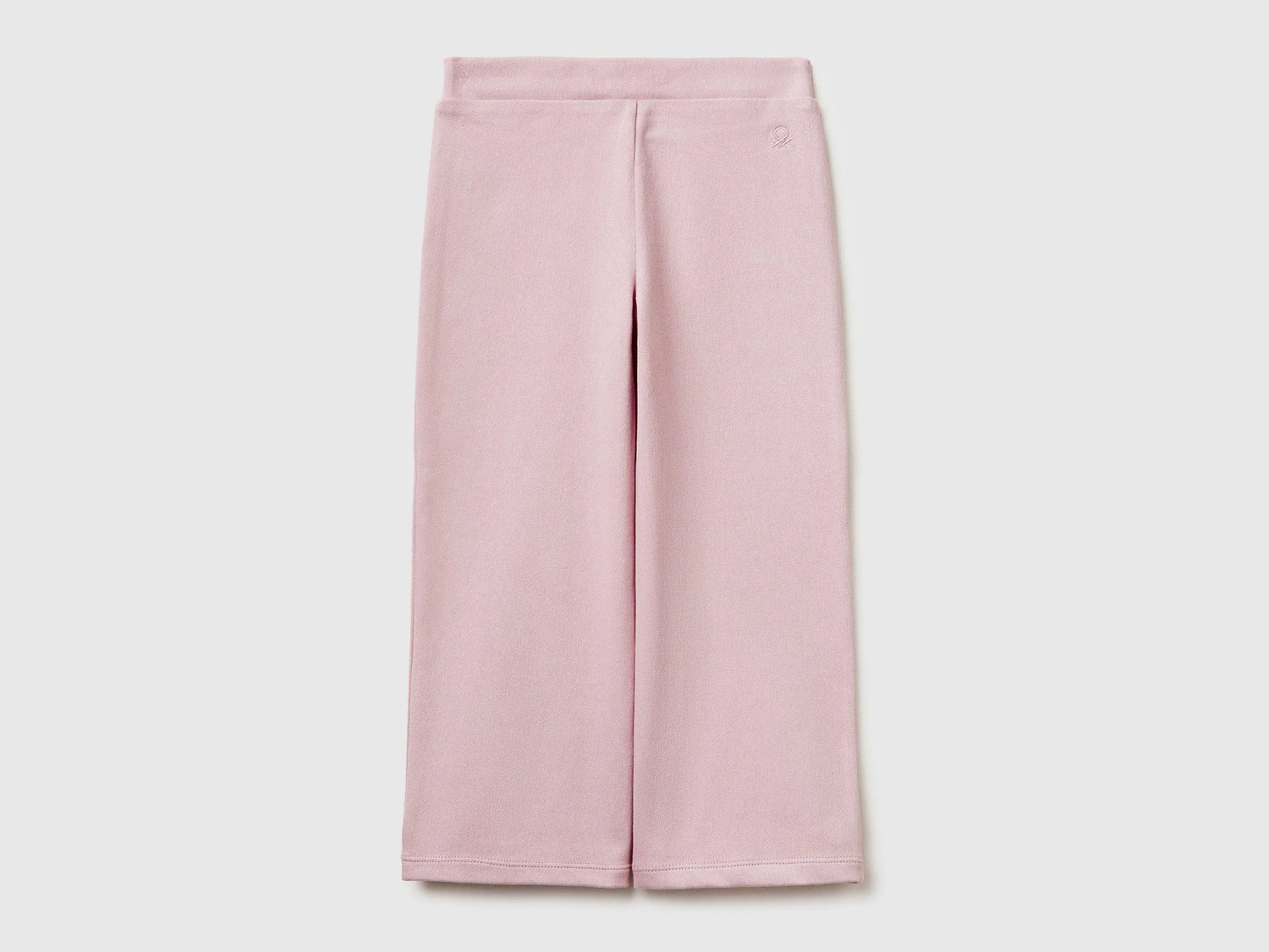 Benetton Pink Girls Trousers with Straight Leg SKU: 46D6GF02M_0C3 Image 02