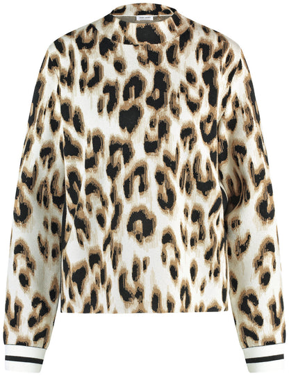 Jacquard Jumper With An Animal Print_471013-35711_9103_02