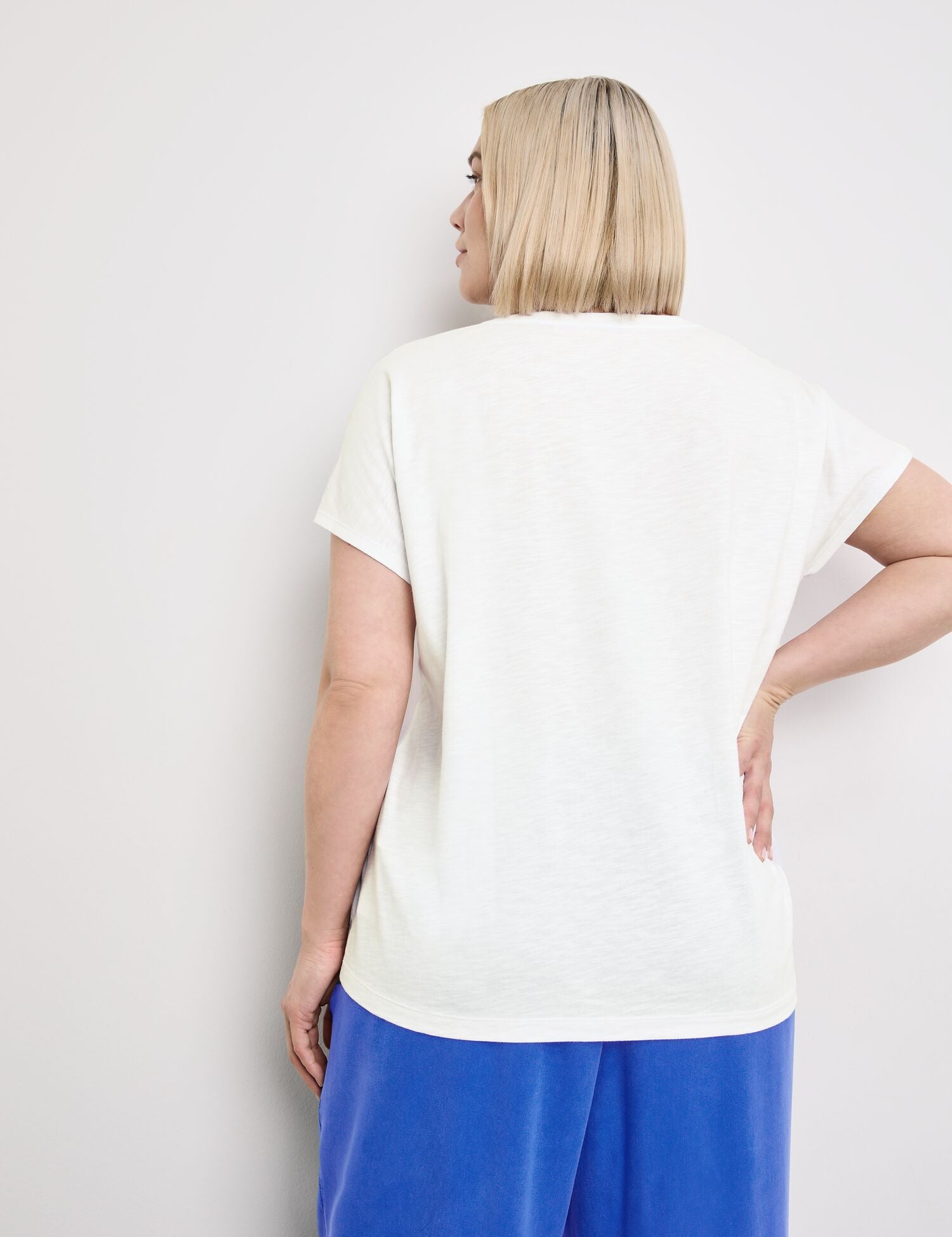 Blouse Shirt With Material Mix_471043-26205_9602_04