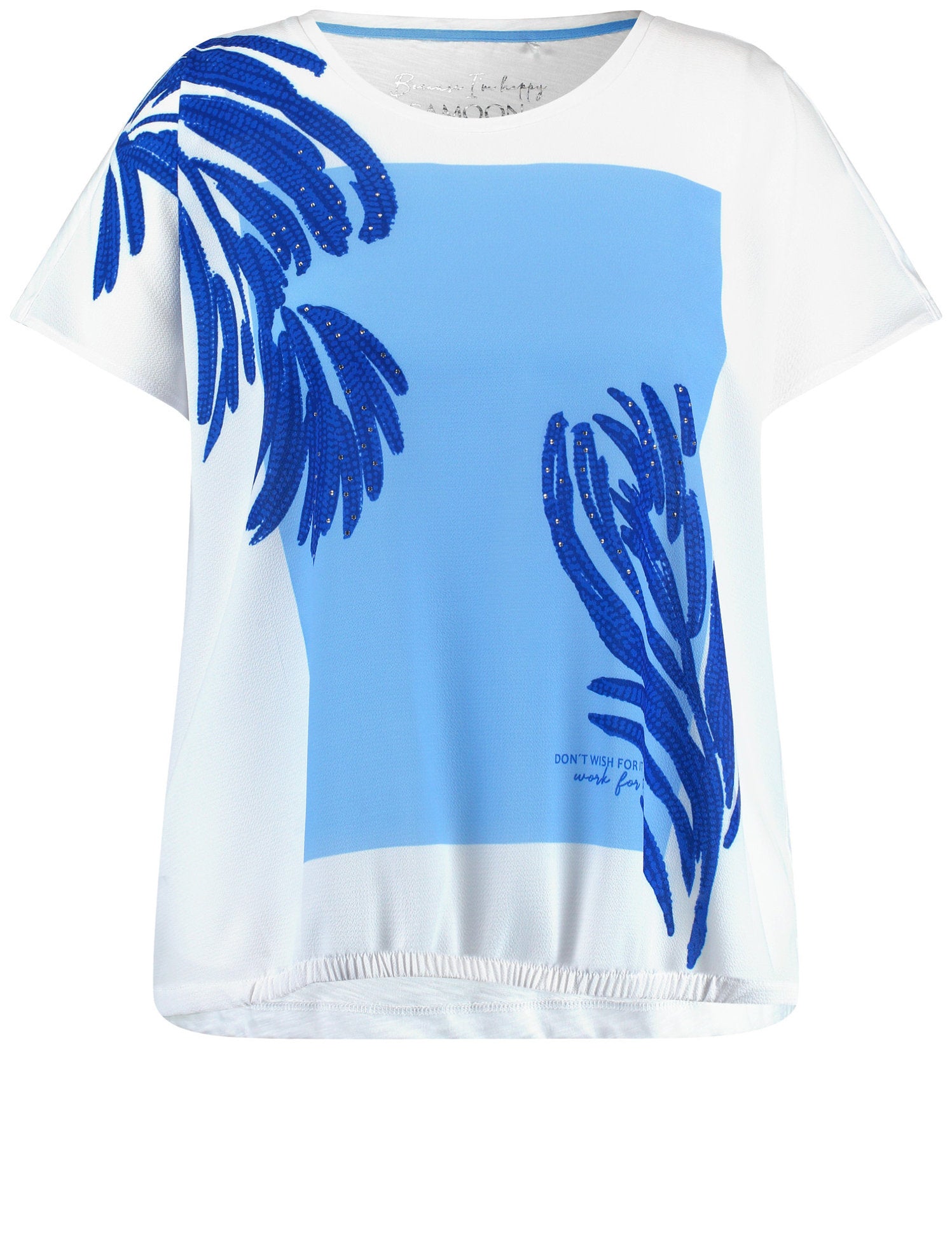 Blouse Shirt With Material Mix_471043-26205_9602_05
