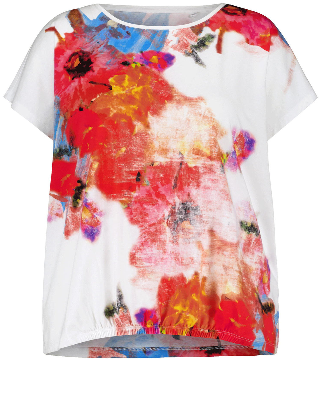 Short Sleeve Top With A Floral Front Print_471048-26114_9602_02