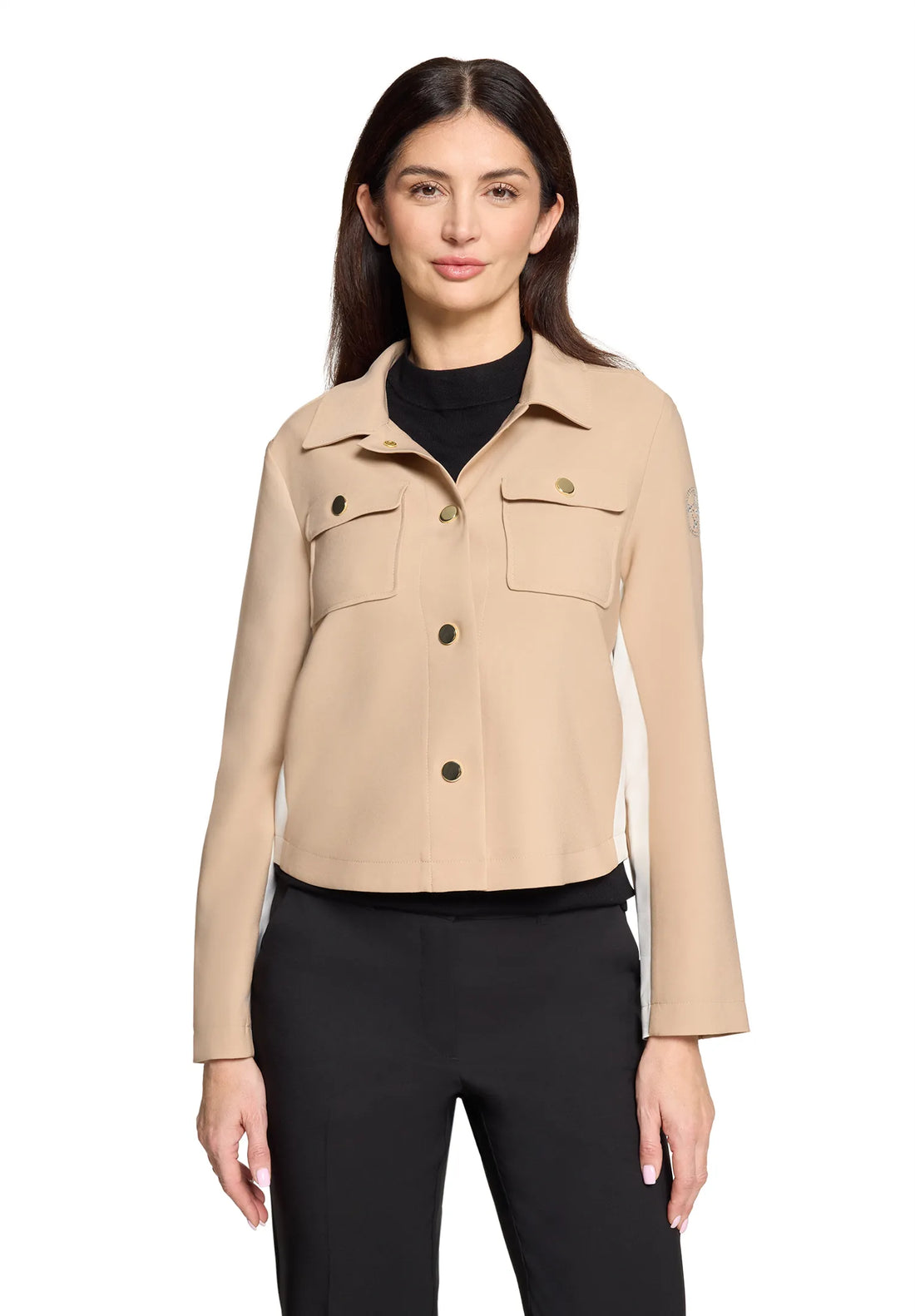 Betty Barclay Natural Women Overshirt with Pockets SKU: 4713-2924_7022 Image 01