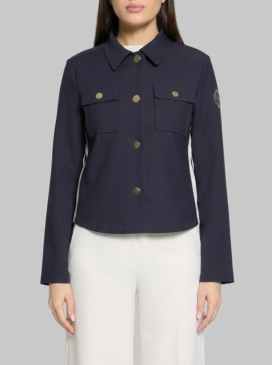 Betty Barclay Dark Sky Women Overshirt with Pockets SKU: 4713-2924_8345 Image 00