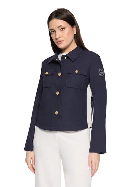 Betty Barclay Dark Sky Women Overshirt with Pockets SKU: 4713-2924_8345 Image 01