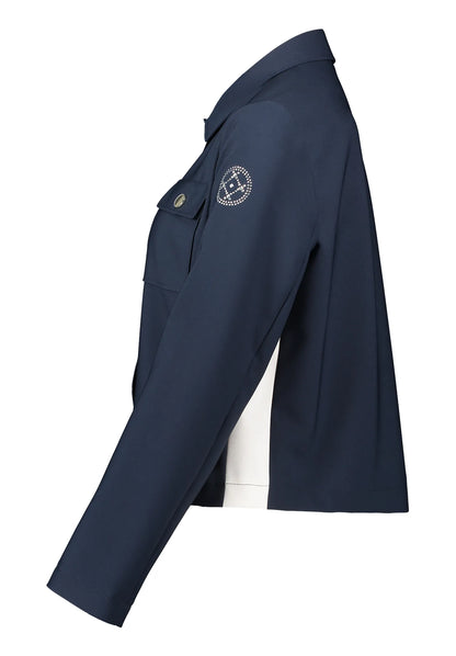 Betty Barclay Dark Sky Women Overshirt with Pockets SKU: 4713-2924_8345 Image 06