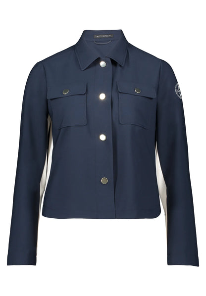 Betty Barclay Dark Sky Women Overshirt with Pockets SKU: 4713-2924_8345 Image 07
