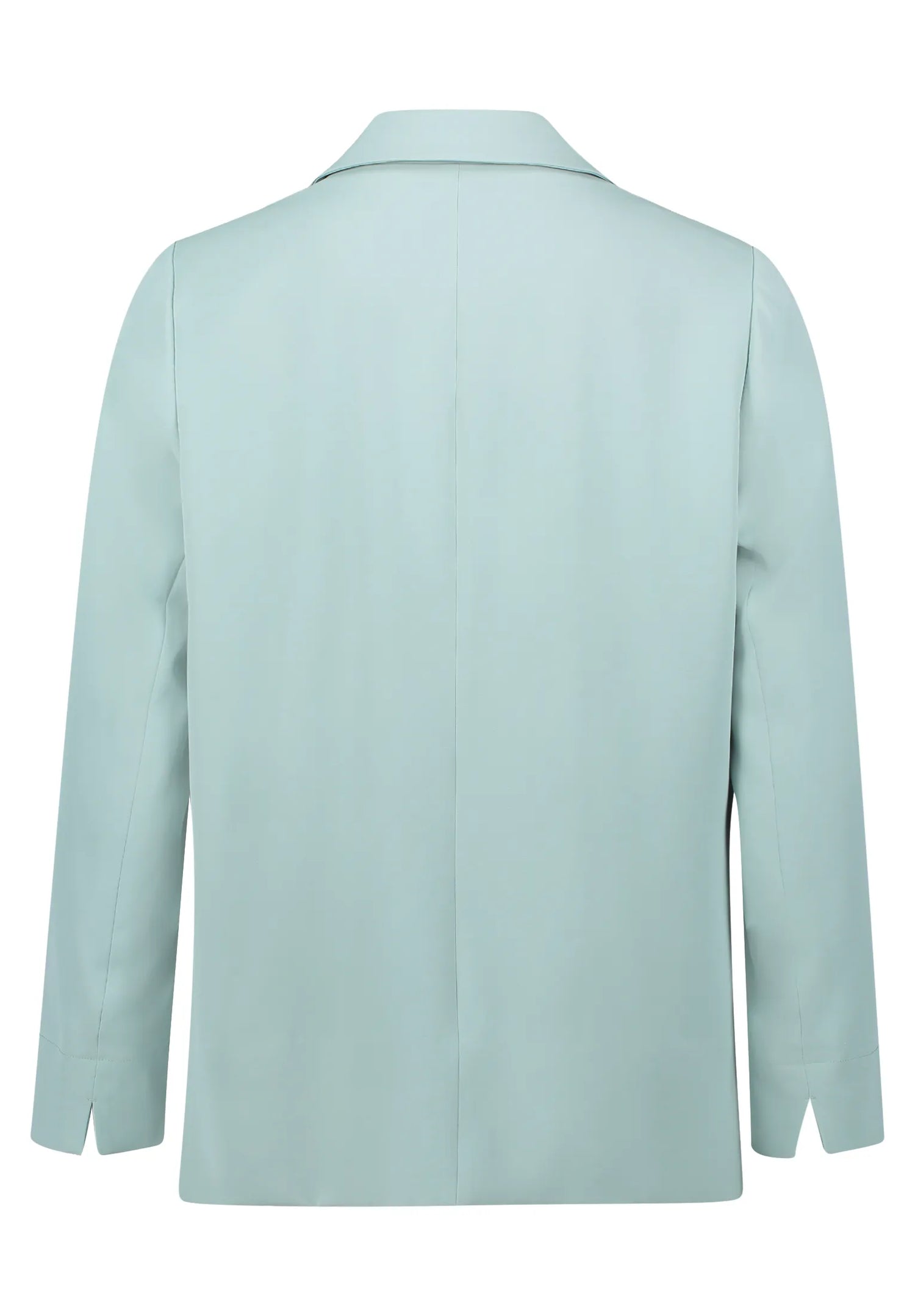 Betty Barclay Green Women Long Blazer with Lapel Collar SKU: 4724-1840_8270 Image 03