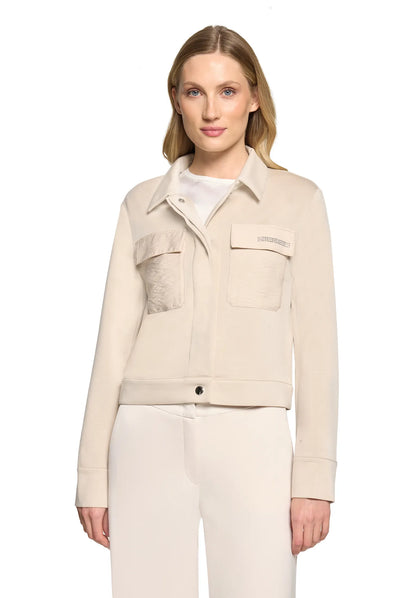 Betty Barclay Light Beige Women Blazer Jacket Short 1/1 Sleeve SKU: 4734-1837_9106 Image 01