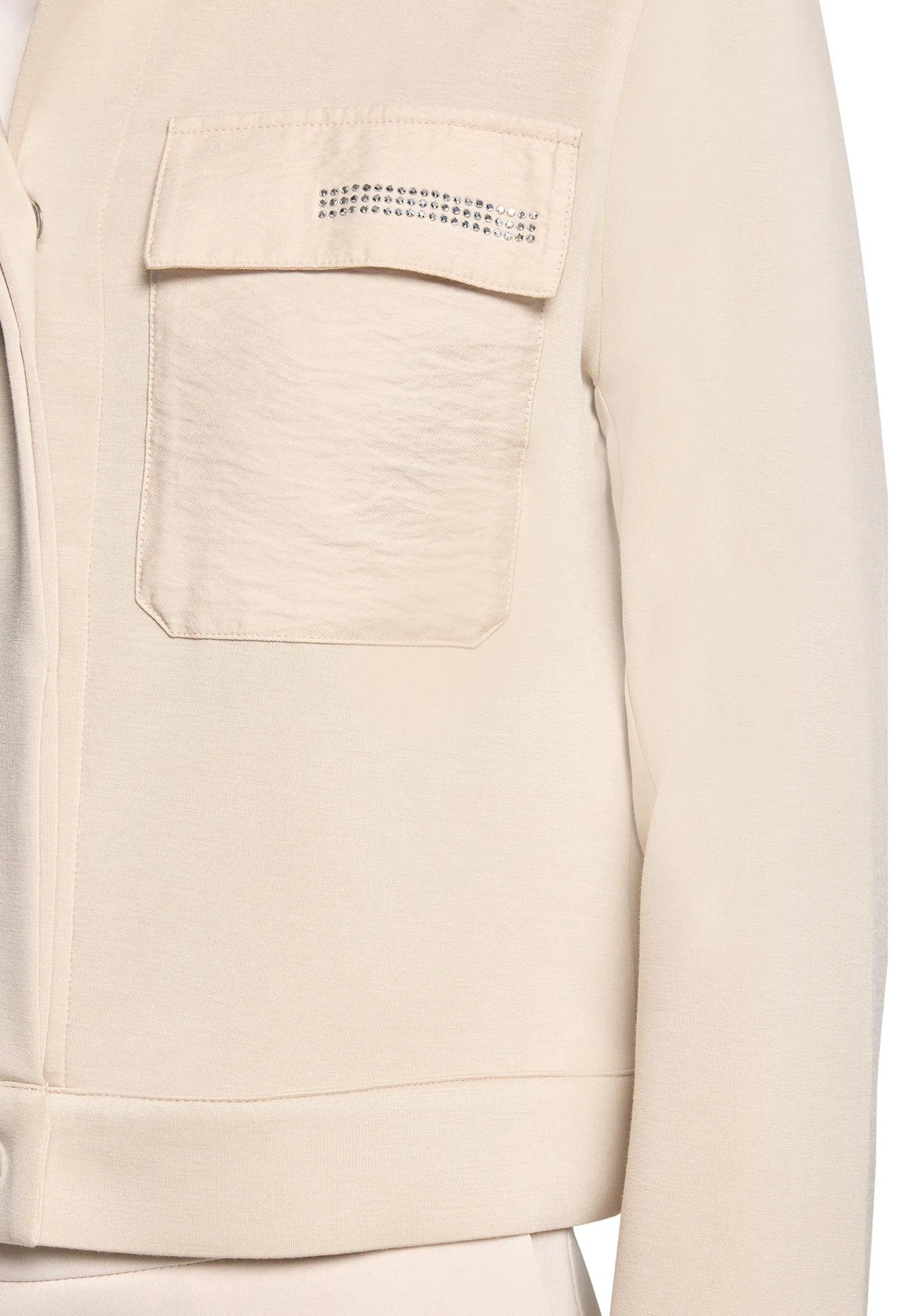 Betty Barclay Light Beige Women Blazer Jacket Short 1/1 Sleeve SKU: 4734-1837_9106 Image 07