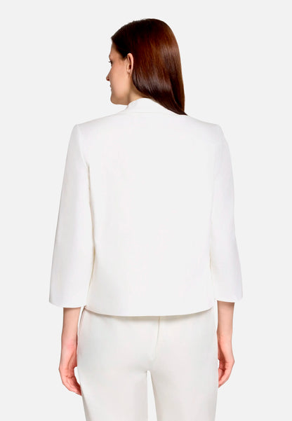 Betty Barclay Offwhite Women Blazer Jacket with 3/4 Sleeves SKU: 4752-1246_1014 Image 04