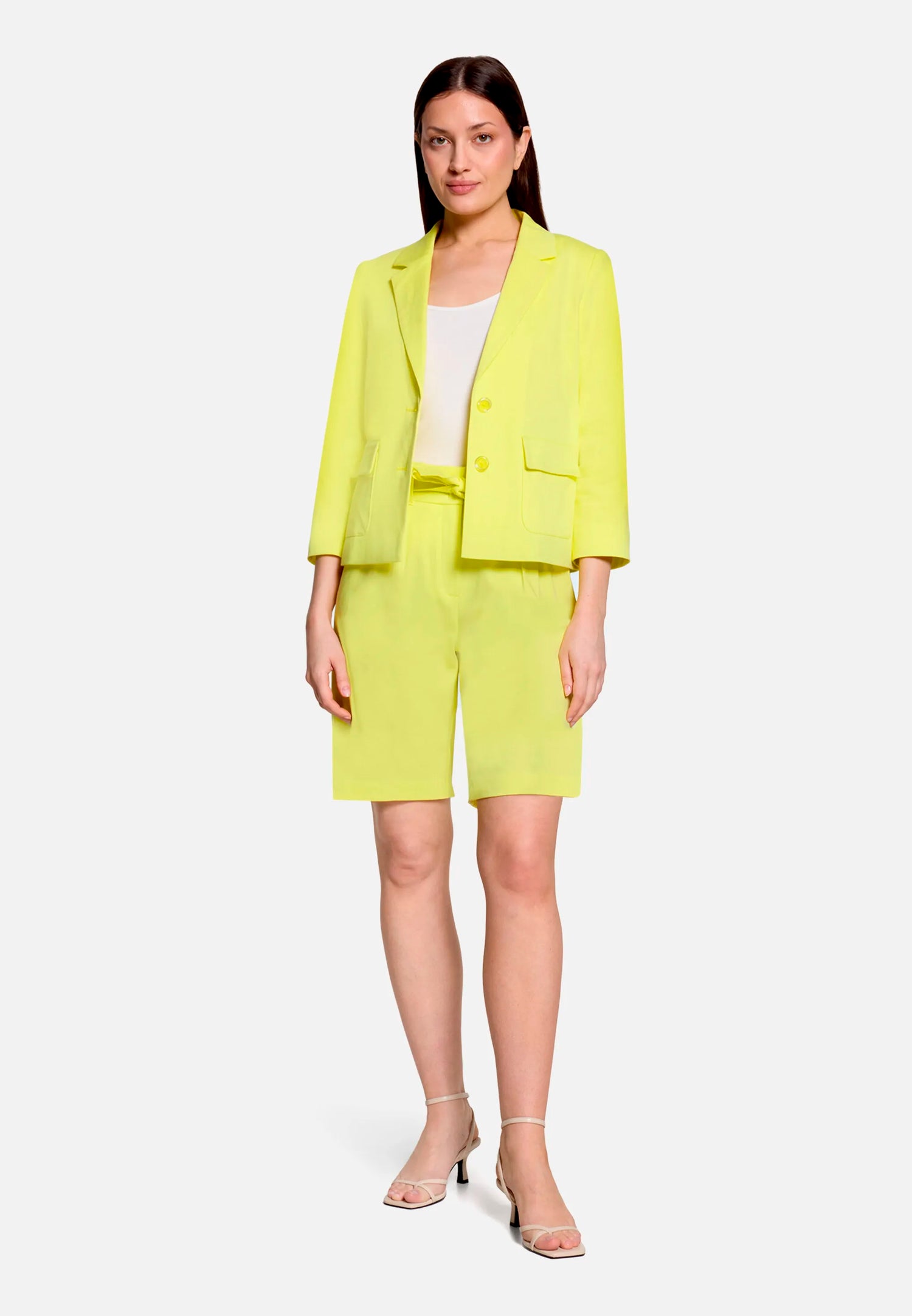 Betty Barclay Limelight Women Blazer Jacket with 3/4 Sleeves SKU: 4752-1246_2084 Image 02