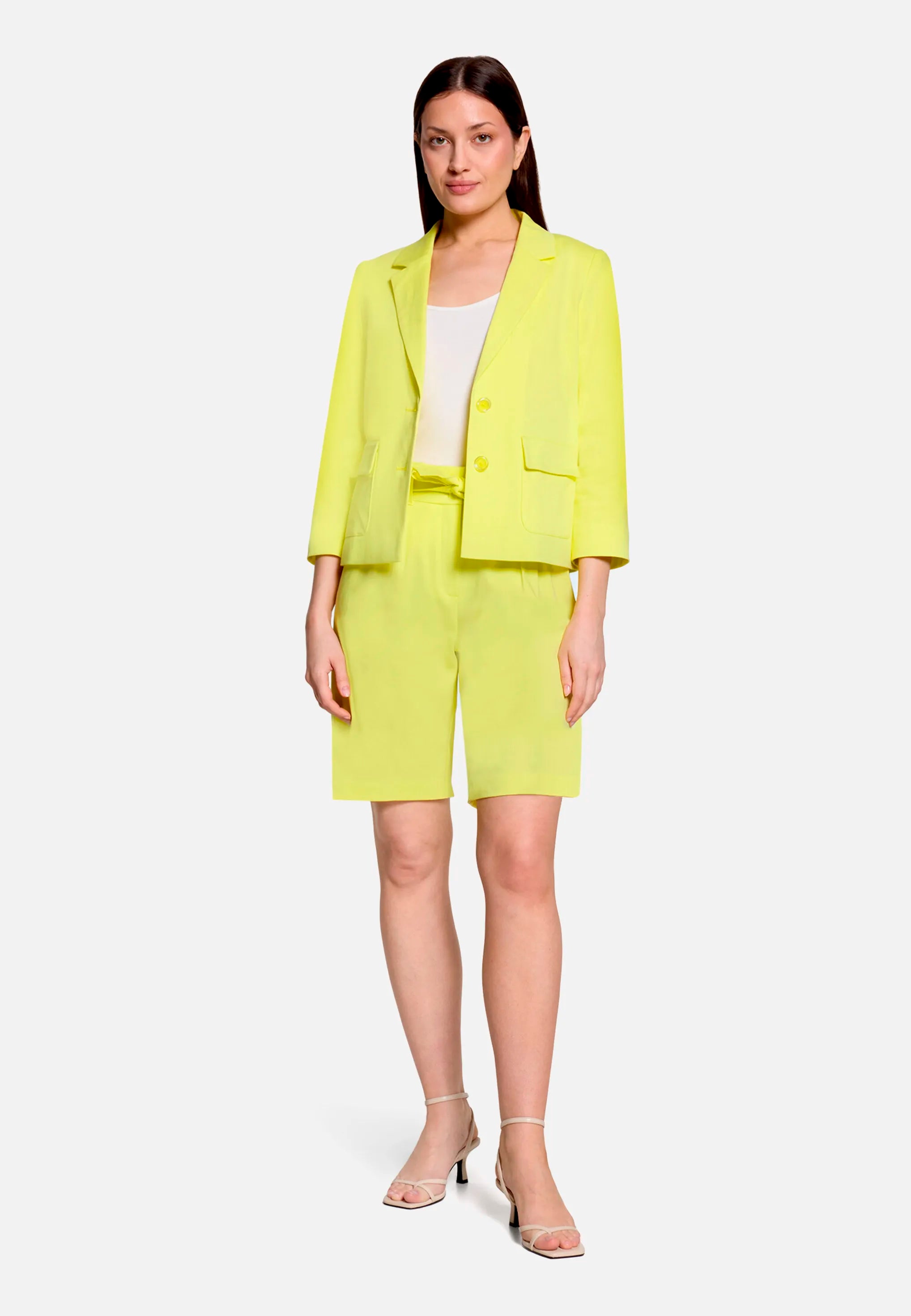 Betty Barclay Limelight Women Blazer Jacket with 3/4 Sleeves SKU: 4752-1246_2084 Image 02