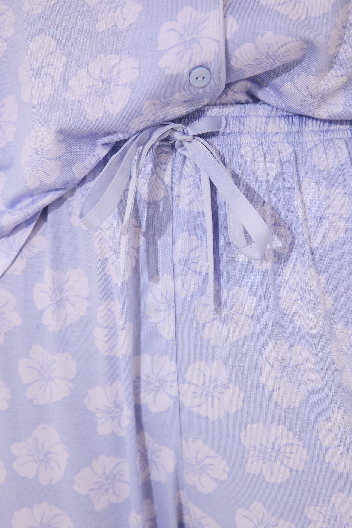 Women Secret_Blue Capri Viscose Classic Pyjamas_4752519_12_02