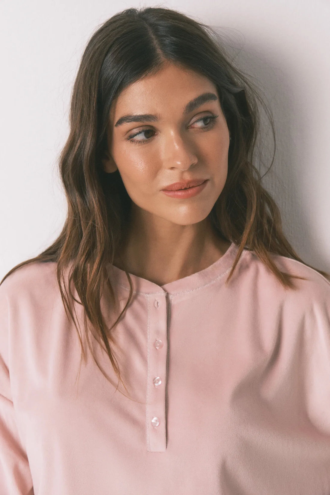 Women Secret_Pink_Soft Fleece Long Pyjamas with Pink Border Print_4752547_71_02