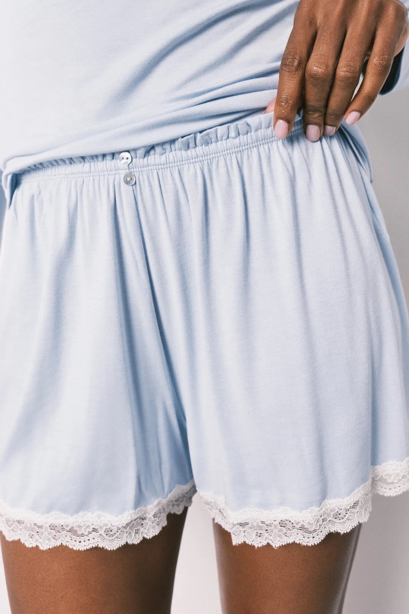 Women Secret_Medium Blue_Blue Viscose Soft Touch Short Pyjamas_4753113_12_02