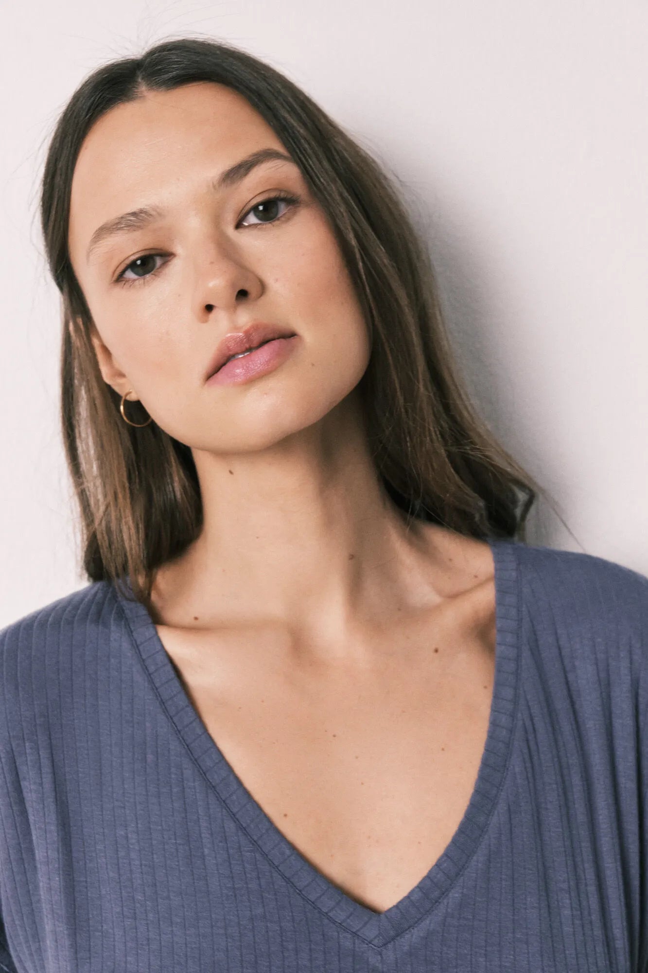 Women Secret Medium Blue Women Blue Soft Viscose Capri Pyjamas SKU: 4753115_15 Image 04