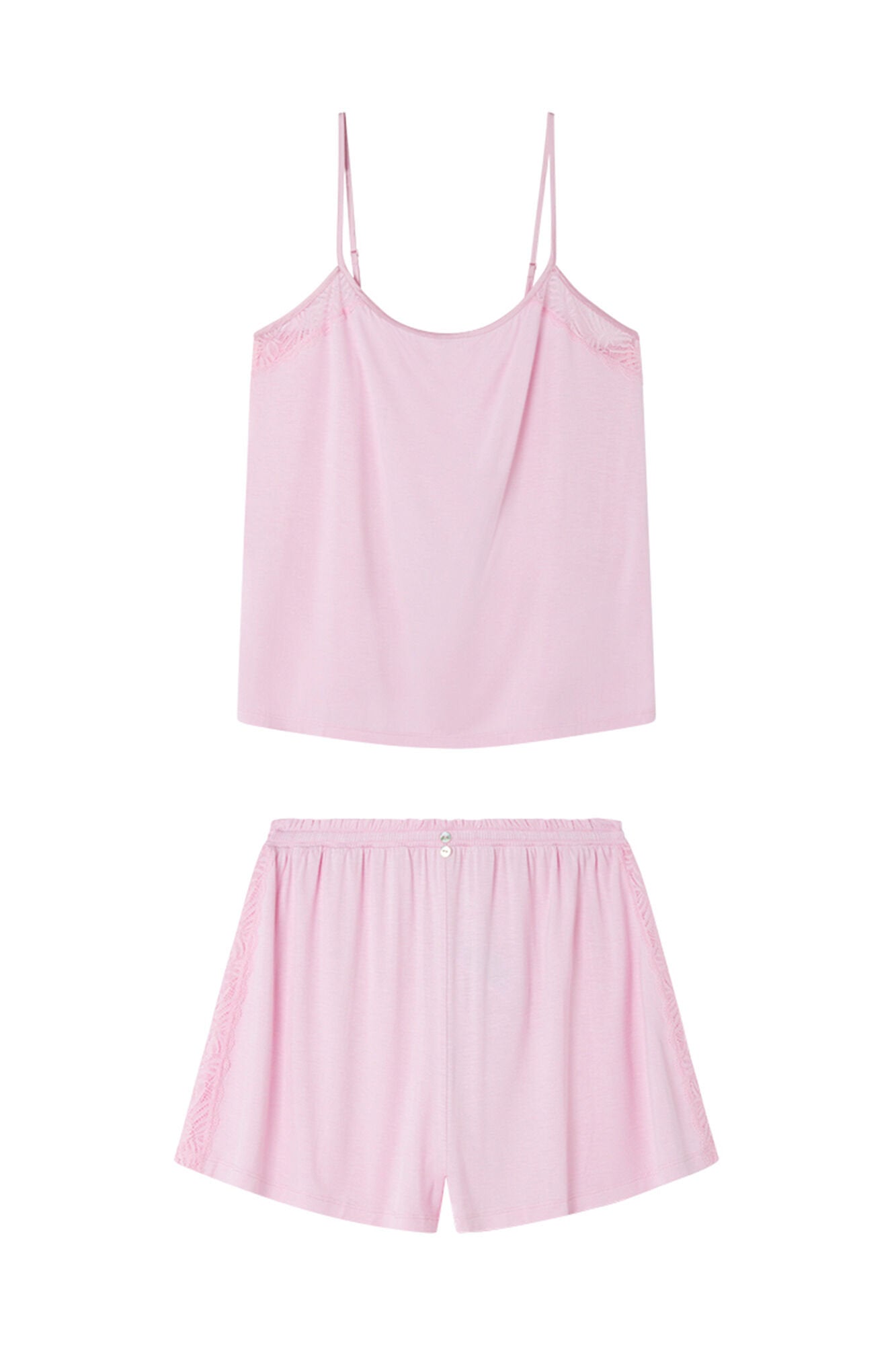 Women Secret_Pink Viscose Short Pyjamas_4759923_71_06