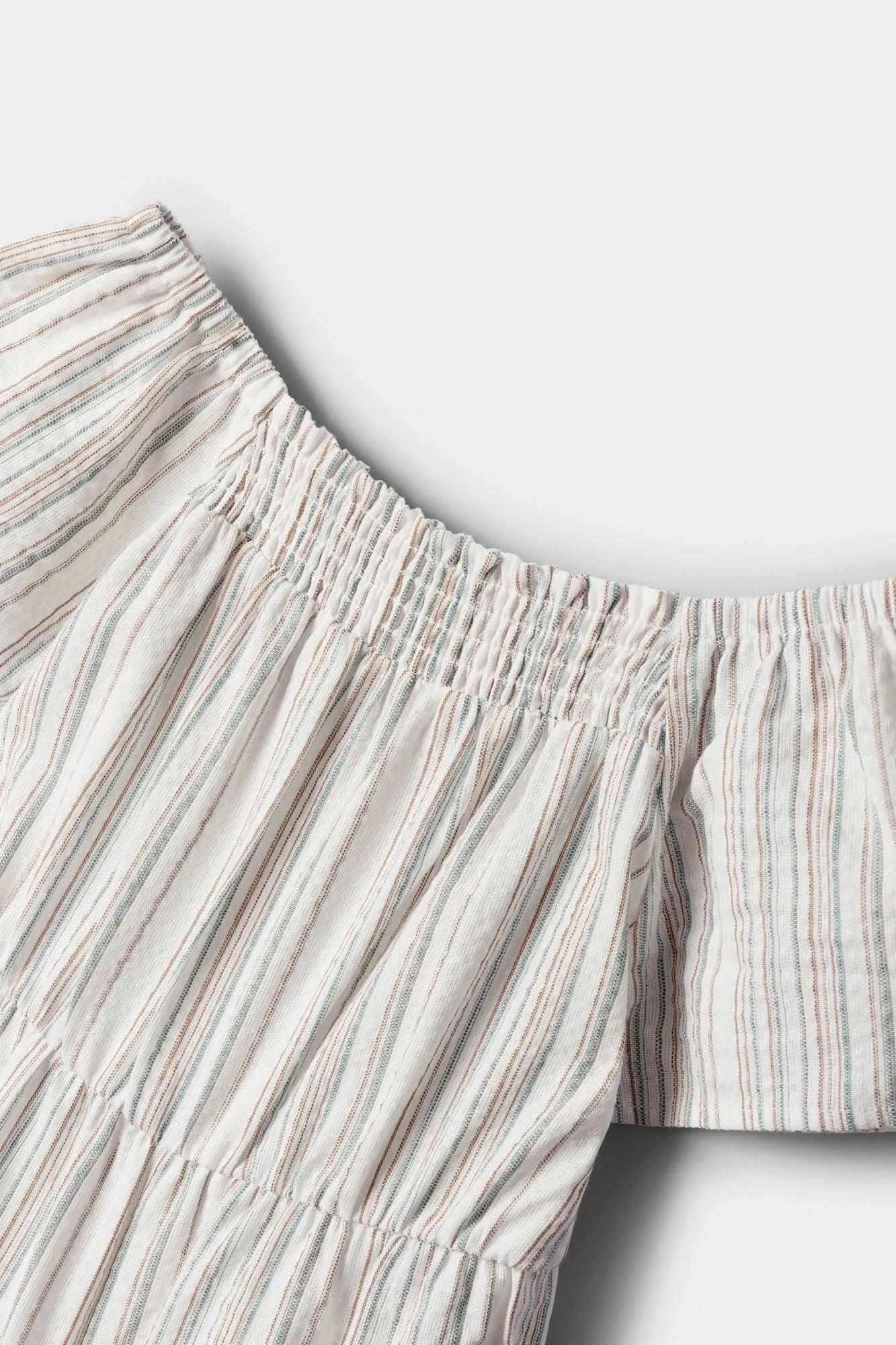 Springfield Brown Girls Striped Jumpsuit SKU: 4763001_56 Image 04