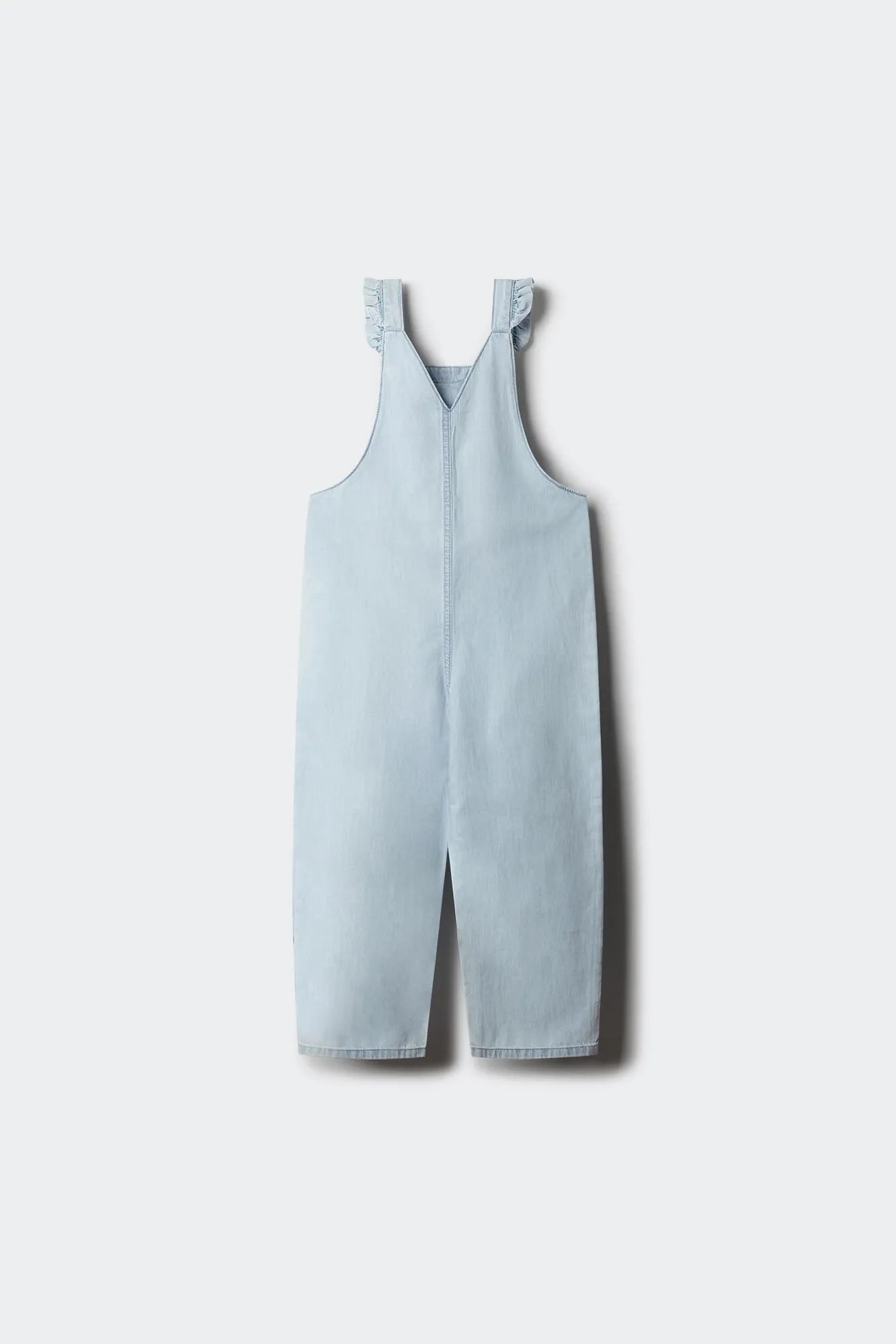 Springfield Blue Girls Denim Lightweight Dungarees SKU: 4763002_16 Image 02