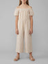 Springfield Brown Girls Striped Jumpsuit SKU: 4763005_56 Image 00