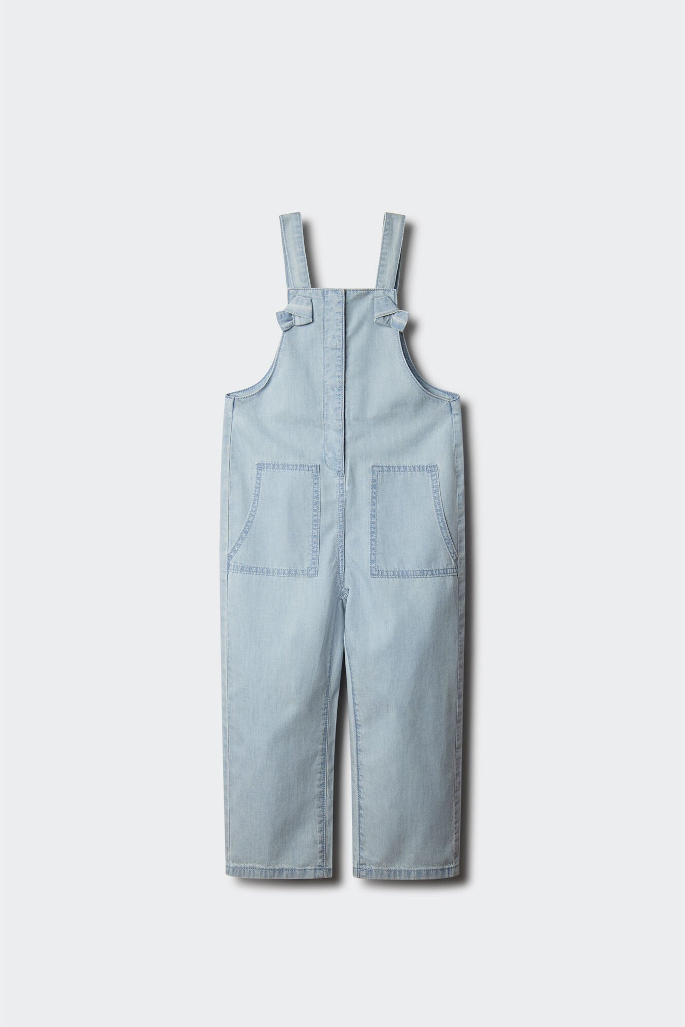 Springfield_Light Denim Overalls For Girls_4769003_14_06