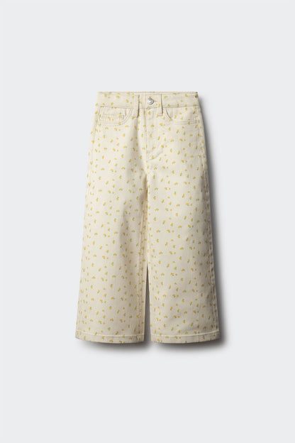 Springfield_Printed Culotte Pants For Girls_4799003_97_01