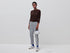 Benetton Light Gray Women Regular Fit Trousers with Crease SKU: 47CKDF0AZ_907 Image 01