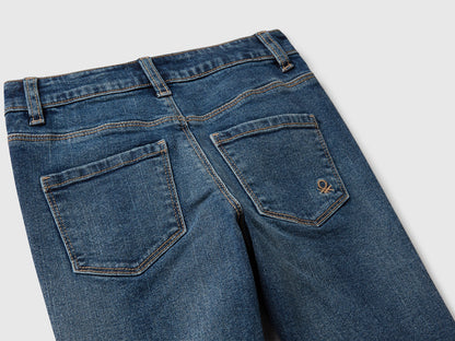 Benetton_Blue_Five Pocket Flared Jeans_47FWCE01Y_901_03