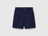 Benetton Dark blue Boys Lightweight Bermuda Shorts with Pockets SKU: 47RGC902U_252 Image 01