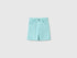 Benetton Blue Boys Lightweight Bermuda Shorts with Pockets SKU: 47RGG901Y_3L7 Image 01