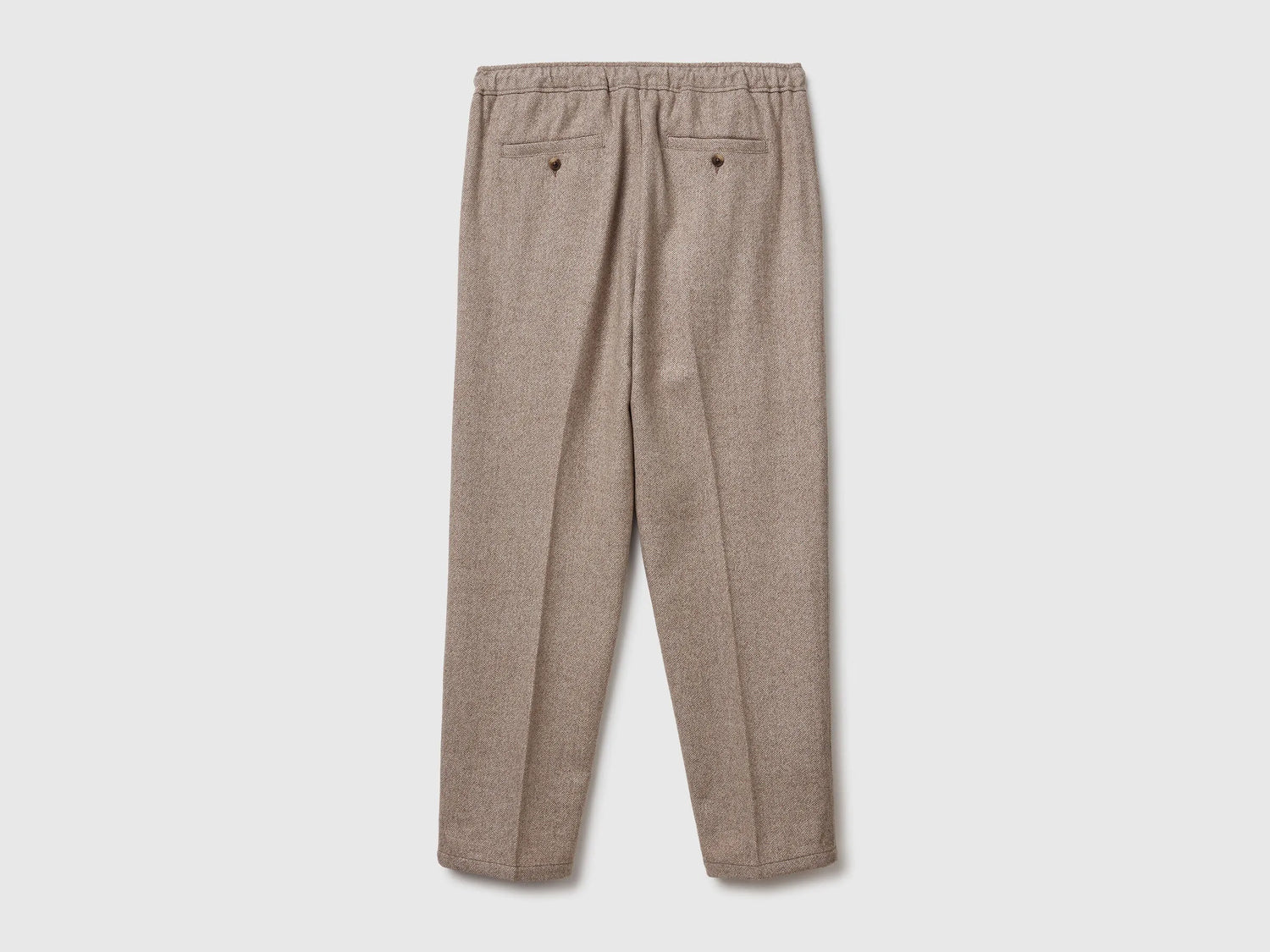 Benetton_Brown_Flannel Joggers_47WUUF05V_901_06