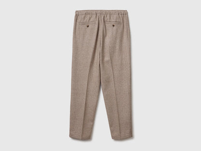 Benetton_Brown_Flannel Joggers_47WUUF05V_901_06