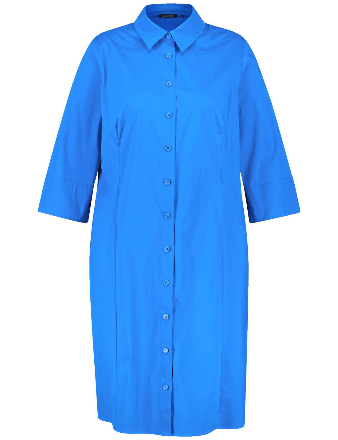 Blouse Dress With 3/4-Length Sleeves And Pockets_480008-21011_8840_02